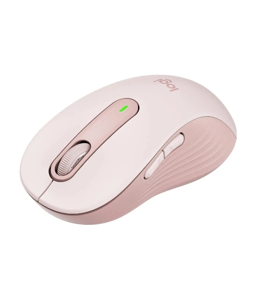 Мышь беспроводная Logitech Signature M650 розовый, 4000 dpi, радиоканал, Bluetooth, USB, кнопки - 5