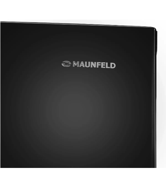 Холодильник Maunfeld MFF177NFBE черный, двухкамерный 263/170л морозилка сбоку, No Frost, Side by Side