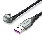 Кабель Vention USB 2.0 CM/AM 5A - 2м. U-образный, фото 1