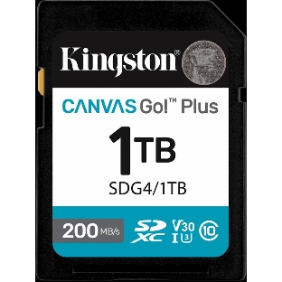 Флеш карта SDXC 1Tb Kingston SDG4/1Tb Canvas Go! Plus w/o adapter