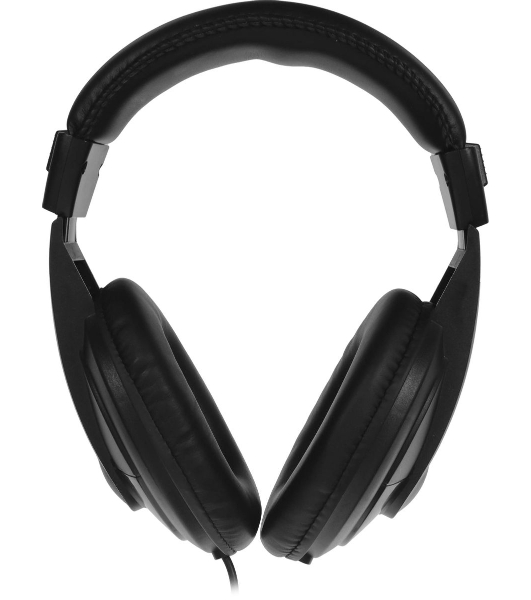 Проводные наушники Oklick HP-M211V черный, полноразмерные, Jack 3.5 мм