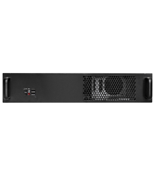 Серверный корпус ExeGate EX293343RUS Pro 2U550-08 (RM 19', высота 2U, глубина 550, БП 1100ADS, 2*USB)