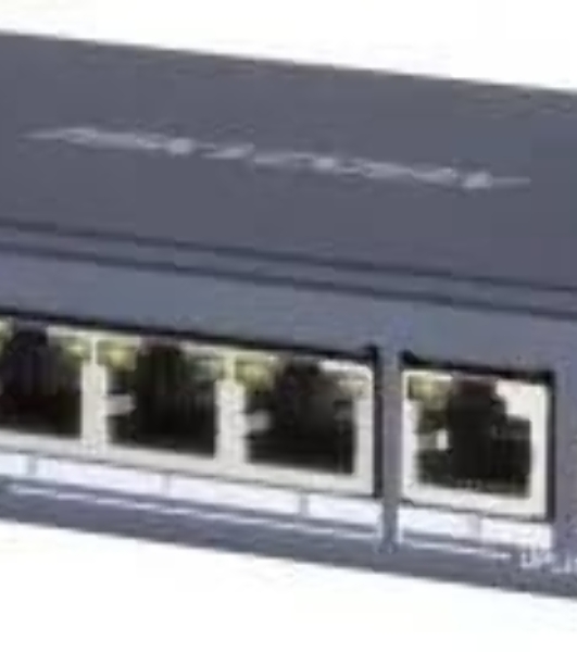Коммутатор Hikvision DS-3E0510HP-E, 8×1 Гбит/с PoE+ + 1×1 Гбит/с SFP, неуправляемый
