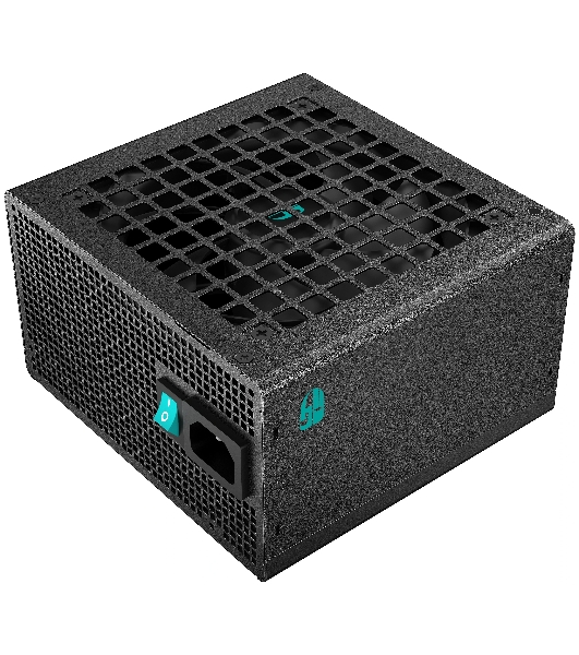 Блок питания Deepcool/GamerStorm PQ750G (ATX 3.1, 750W, Full Cable Management, PWM 120мм fan, 80 PLUS GOLD, Active PFC + Half Bridge + DC/DC, Full Japanese Capasitors, Gen5 PCIe) RET
