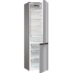 Холодильник Gorenje NRK6201ES4 серебристый двухкамерный 235/96 л морозилка снизу, No Frost, фото8
