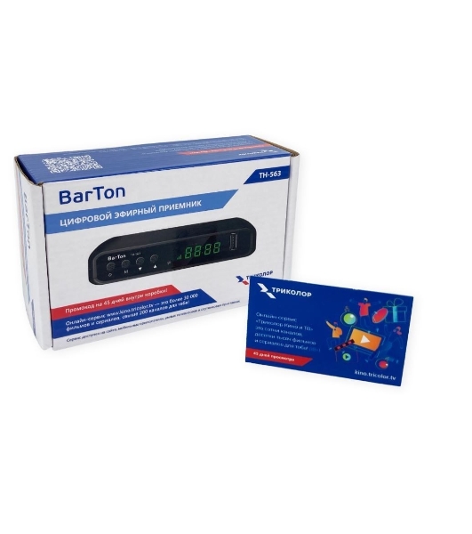 Цифровой эфирный приемник BarTon TH-563