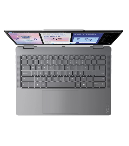 Ноутбук Lenovo Yoga 7 14AKP10 Ryzen AI 5 340 24Gb SSD1Tb AMD Radeon 840M 14' OLED Touch WUXGA (1920x1200) Windows 11 Home beige WiFi BT Cam (83JR005YRK)