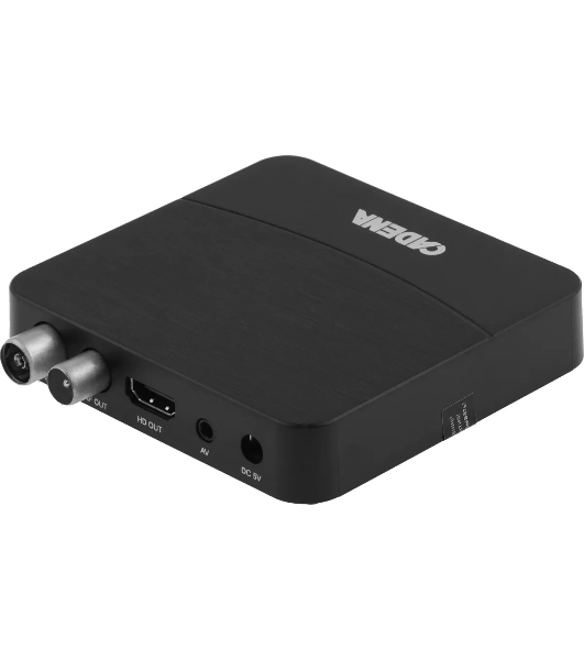 Приставка для цифрового ТВ Cadena CDT-2388S черный, DVB-T2, DVB-T, HDMI, USB 2.0