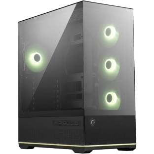 Корпус MSI MAG PANO 110R PZ, Mid-Tower, чёрный, 4 x 120 мм
