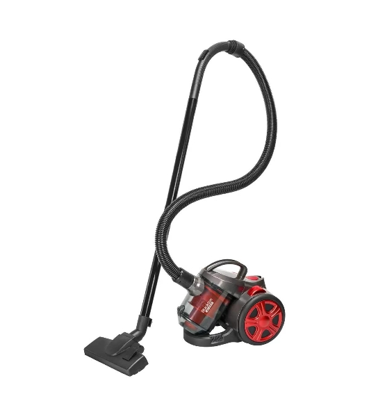 Пылесос Blackton Bt VC1802B серый/красный, 350 Вт, сухая уборка, пылесборник контейнер 2 л