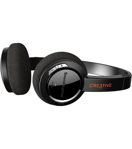 Беспроводные/проводные наушники Creative Jam V2 черный, накладные, Bluetooth + USB-C, до 22 ч