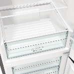 Холодильник Gorenje NRK6201ES4 серебристый двухкамерный 235/96 л морозилка снизу, No Frost, фото9