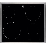 Электрическая варочная панель Electrolux EHF6240XXK Hi-Light, независимая, черный, фото 1