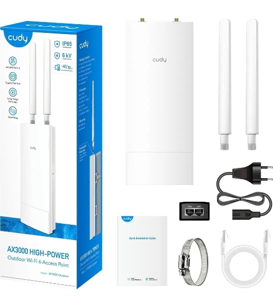 Точка доступа Cudy AP3000 Outdoor, белый