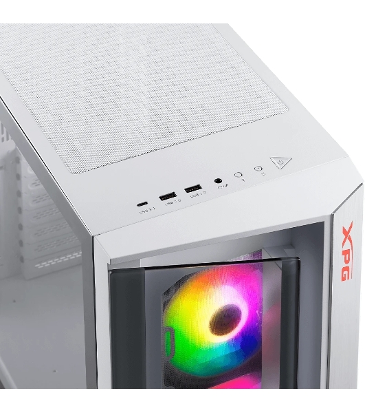Компьютерный корпус ADATA XPG CRUISERST белый Mid-Tower, Micro-ATX, Mini-ITX, Standard-ATX