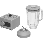 Блендер стационарный Haier HB-600 серый, 1200 Вт, плавная регулировка, фото11