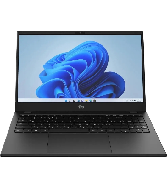 Ноутбук IRU Planio 15ING N-series N100 16Gb SSD512Gb Intel UHD Graphics 15.6' IPS FHD (1920x1080) FreeDOS black WiFi BT Cam 6000mAh (2140844)