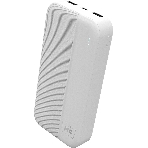 Портативный аккумулятор MORE CHOICE (4620202552938) PB25-20 20000mAh 2USB+Type-C+1micro USB 2.0A, белый, фото 1