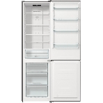 Холодильник Gorenje NRK6201ES4 серебристый двухкамерный 235/96 л морозилка снизу, No Frost, фото10