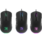 Мышь проводная Defender Arga GM-049 черный, 3600 dpi, USB, кнопки - 6, фото19