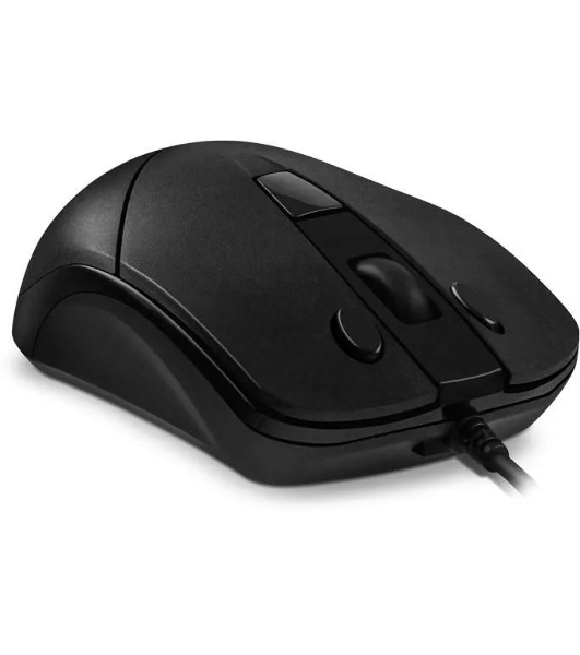 Мышь проводная SVEN RX-100 черный, 4000 dpi, USB, кнопки - 6
