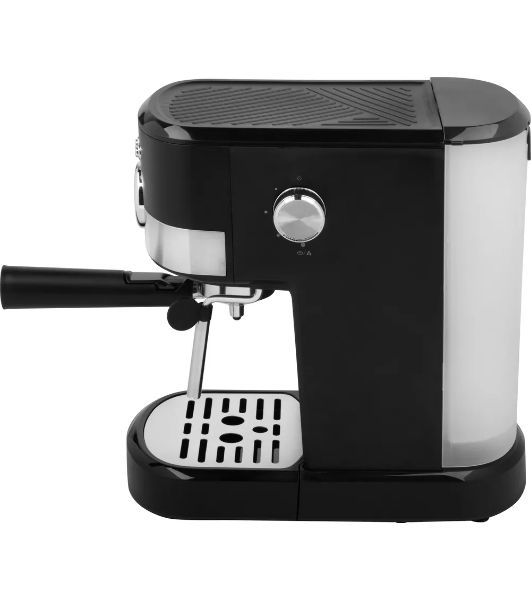 Кофеварка рожковая Energy EN-256R (108169) черный, исп. кофе - молотый, 1,2 л, 1100 Вт, 15 бар