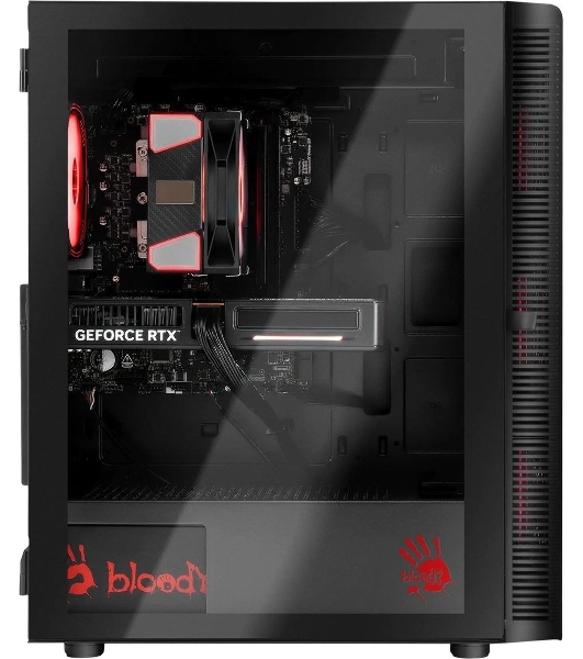 Компьютер Bloody BD-PC CB76T2 TWR i5 14400F (2.5) 32Gb SSD 1Tb RTX 5070 12Gb Windows 11 Home 64 GbitEth 650W черный (RUS) (2141983)