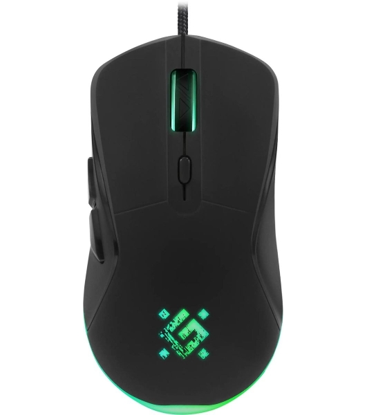 Мышь проводная Defender Arga GM-049 черный, 3600 dpi, USB, кнопки - 6
