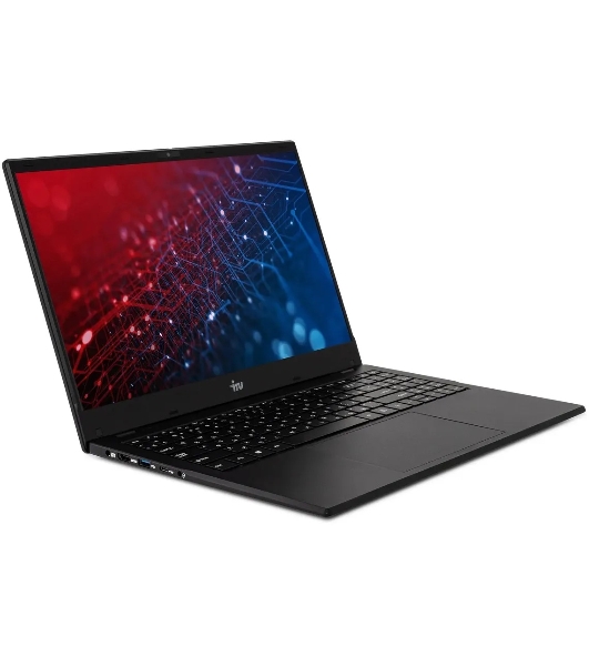 Ноутбук IRU Planio 15ING N-series N100 16Gb SSD512Gb Intel UHD Graphics 15.6' IPS FHD (1920x1080) FreeDOS black WiFi BT Cam 6000mAh (2140844)