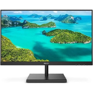 Монитор 23.8' Philips 245E1S IPS 2560x1440, 75 Гц, 4 мс, 16:9, 250 кд/м2, 1xHDMI, 1xDP, 1xVGA, 1x3.5 мм, черный