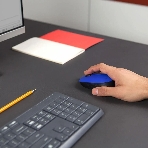 Мышь беспроводная Logitech M171 синий, 1000 dpi, радиоканал, USB, кнопки - 3, фото9