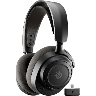 Гарнитура SteelSeries Arctis Nova 7 Wireless Gen 2 чёрный, беспроводная, радиоканал, до 50 ч, совместимость с PS5