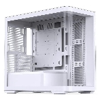 Корпус без блока питания JONSBO D300, Mini-Tower, TG, no fan, 2xUSB-A 3.2 + 1xUSB-C 3.2, mATX, mITX White, фото19