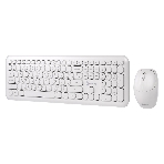 Комплект клавиатура+мышь Smartbuy 666395AG беспроводной, USB, 1000 DPI, белый, фото3