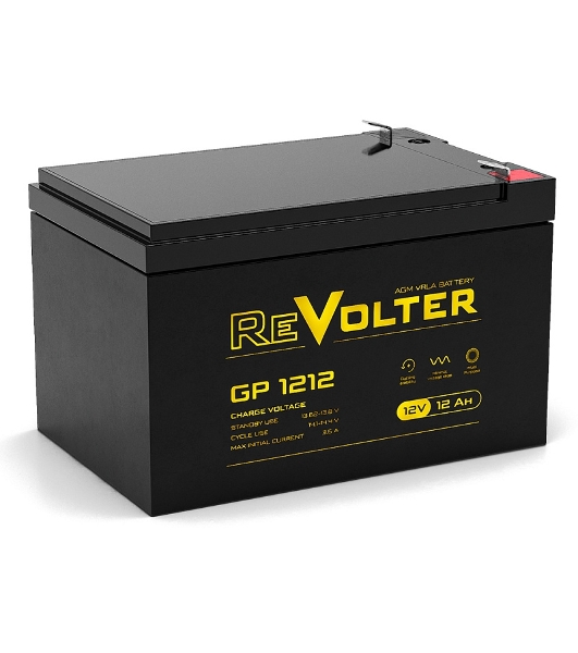 Аккумулятор 12В 12А.ч REVOLTER GP 1212