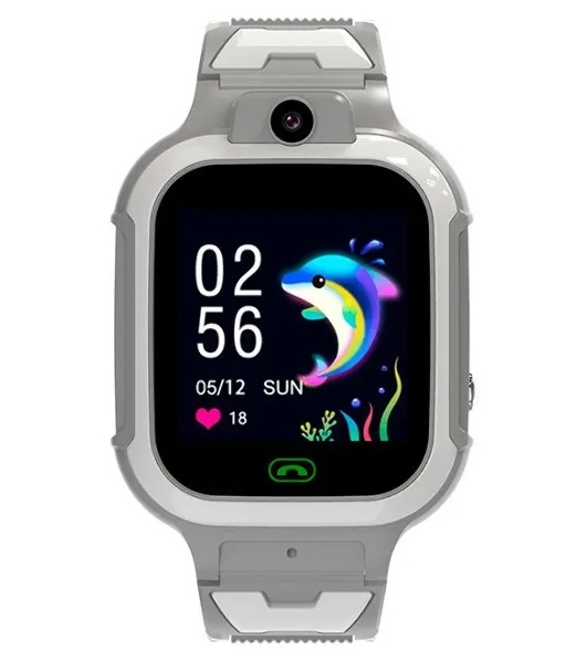 Детские умные часы FONTEL KidsWatch 4G active, серый