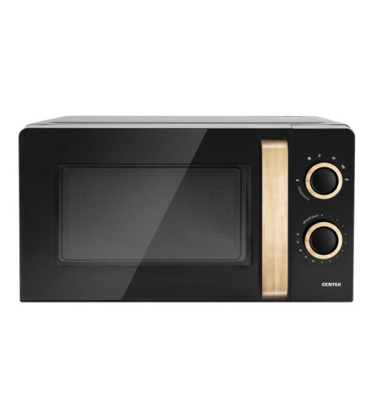 Микроволновая печь Centek CT-1559 черный, 20 л, 700 Вт, переключатели - поворотный механизм