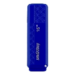 Флешка USB Smartbuy Dock Blue (SB16GbDK-B), 16Gb, USB 2.0, R/W 15/5, синий, фото 1