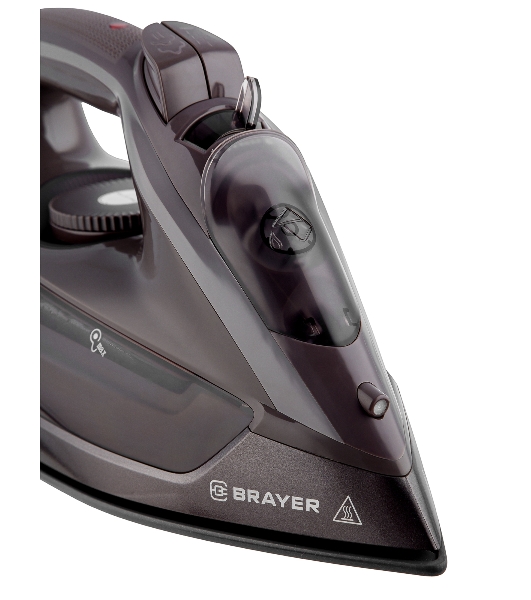 Утюг BRAYER BR4020 коричневый/черный, 2600 Вт, 25 г/мин, 140 г/мин, 380 мл