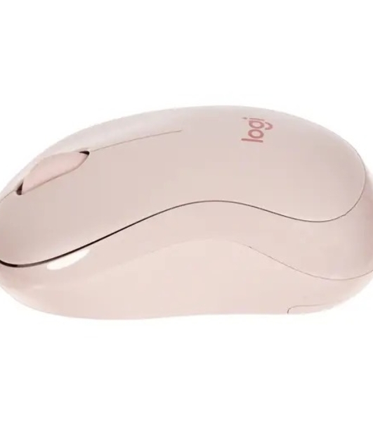 Мышь беспроводная Logitech M221 розовый, 1000 dpi, радиоканал, USB, кнопки - 3