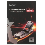 Флешка USB Netac US5 (NT03US5C-512G-32TA), 512Gb, USB 3.2/TypeC, R/W 550/500, черный, фото2