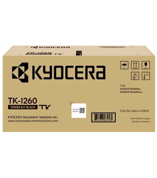 Картридж лазерный TK-1260 10 000 стр. для PA4000x/PA4000wx (1T0C150NL0)