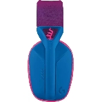 Гарнитура Logitech G435 синий/розовый, беспроводная, Bluetooth/USB, до 18 ч, фото4