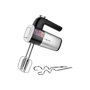 Миксер BRAYER, 800 Вт, 5 скор.реж, турбо,насад. венчики, насад для взбивания