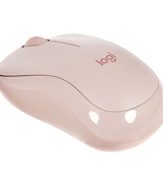 Мышь беспроводная Logitech M221 розовый, 1000 dpi, радиоканал, USB, кнопки - 3