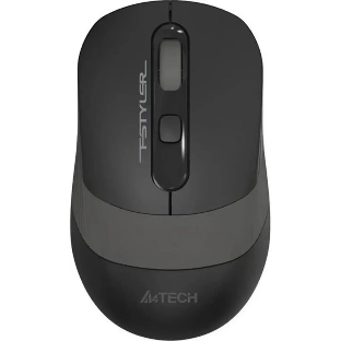 Мышь проводная A4Tech Fstyler FM10S черный/серый, 1600 dpi, USB, кнопки - 4