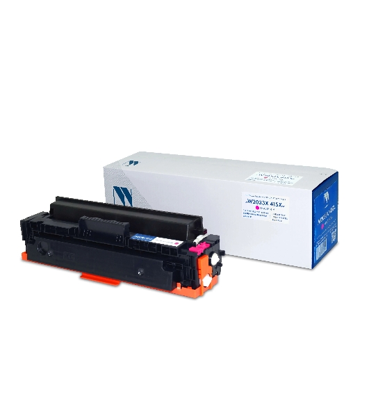 Картридж лазерный NVPrint совместимый NV-W2033X 415X Magenta (БЕЗ ЧИПА) для HP Color LaserJet M454DN/M479DW/M479 (6000k)