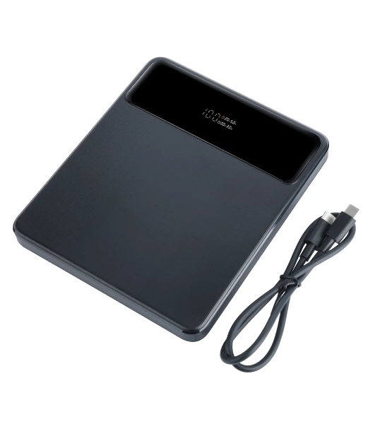 Портативный аккумулятор Perfeo Powerbank LAPTOP 105W 20000 mAh/LED дисплей/PD + QC 3.0/2 Type-C/2USB/Выход: 5A,max105W черный (PF_E1472)
