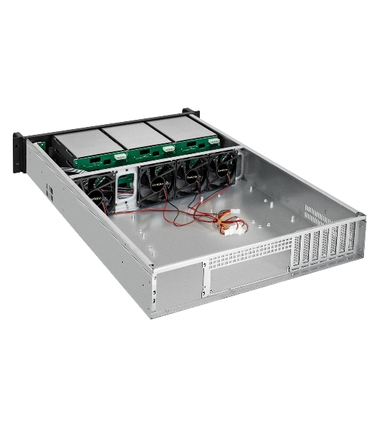 Серверный корпус ExeGate Pro EX285223RUS 2U650-HS09 (RM 19', высота 2U, глубина 650, БП 2U-500ADS, 9xHotSwap, 2*USB)
