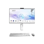 Моноблок MSI Modern AM273QP AI 1UM-094XRU 27' WQHD Core Ultra 7 155H (1.4) 32Gb SSD1Tb Graphics CR без ОС 2.5xGbitEth WiFi BT 150W клавиатура мышь Cam белый 2560x1440 (9S6-AF0112-293), фото 1